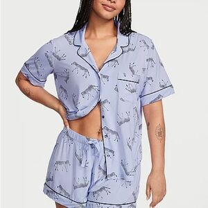 Victoria's Secret Zebra Print Modal Pajama Set